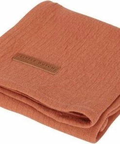 Little Dutch Swaddle Doek 120 X 120 Pure Rust
