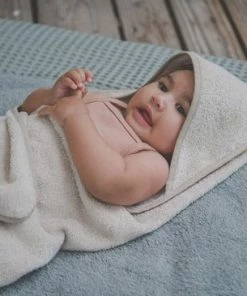 Koeka Baby Badcape Dijon Daily - 100x100cm - Zand -Sophie Shop 550x365 15