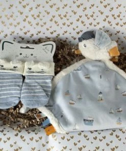 Sammies Giftboxes Brievenbus Cadeau Sailor - Cadeau Baby - Kraam Cadeau - Baby Shower - Cadeau Jongen - Cadeau Meisje - Cadeau Zwangerschap