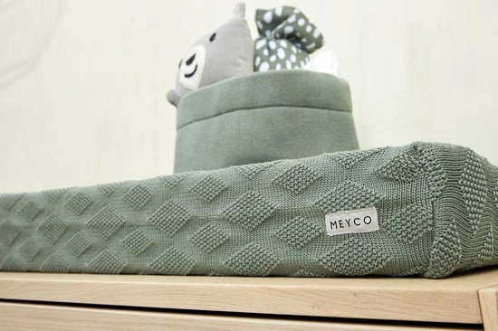 Meyco - Commodemand Knit Basic - Forest Green - Medium 7 Meyco - Commodemand Knit Basic - Forest Green - Medium - Afbeelding 5