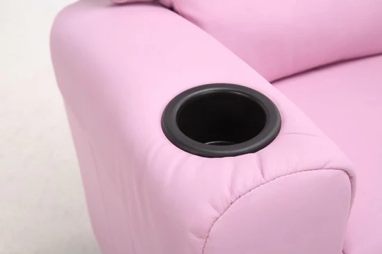 Merkloos Relaxfauteuil Voor Kinderen Rex - Roze 9 Merkloos Relaxfauteuil Voor Kinderen Rex - Roze - Afbeelding 7