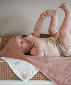 Koeka Baby Badcape Dijon Daily - 100x100cm - Roze -Sophie Shop 550x366 37