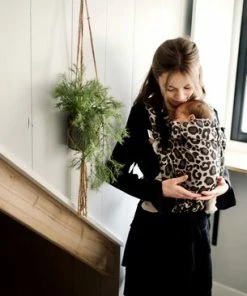 Draagzak Baby - Pure Baby Love - Click & Go - Panter Zwart/ecru - Maat 50-86 -Sophie Shop 550x366 60