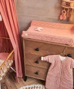 Jollein Aankleedkussenhoes Spring Knit 50x70cm - Rosewood 19 Jollein Aankleedkussenhoes Spring Knit 50x70cm - Rosewood -Sophie Shop 550x366 62