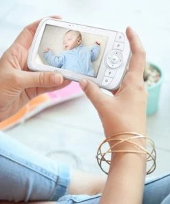 Motorola Nursery Babyfoon - Video Baby Monitor - VM35 - Wit - 5-inch Ouder Unit - Infrarood - Digitale Zoom - Terugspreekfunctie -Sophie Shop 550x366 72