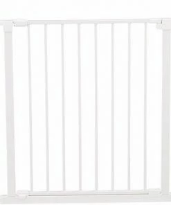 BabyDan Traphek Haardbeschermer Flex M 90-146 Cm Metaal Wit -Sophie Shop 550x366 78