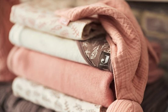 Jollein Badcape Meadow 75x75cm - Chestnut 8 Jollein Badcape Meadow 75x75cm - Chestnut - Afbeelding 6