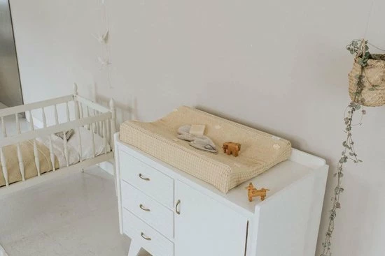 Koeka Aankleedkussenhoes Wafel Amsterdam - Lichtgeel45x73cm 8 Koeka Aankleedkussenhoes Wafel Amsterdam - Lichtgeel45x73cm - Afbeelding 6