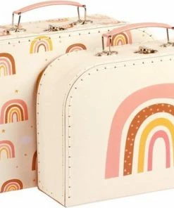 Kofferset: Regenbogen | A Little Lovely Company