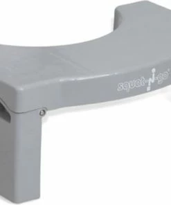 Squat-n-Go Squat-n Go Toiletkrukje Inklapbaar Grijs - Juiste Houding Op Toilet