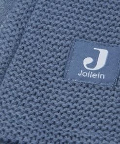 Jollein Baby Deken Ledikant 100x150cm Basic Knit - Jeans Blue/Fleece 18 Jollein Baby Deken Ledikant 100x150cm Basic Knit - Jeans Blue/Fleece -Sophie Shop 550x380 6