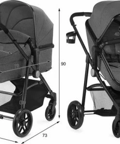 Kinderkraft Juli 3 In 1 Kinderwagen - Inclusief Autostoel - Pink -Sophie Shop 550x392 5