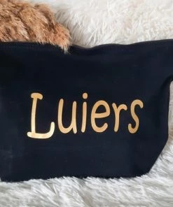 Westford Mill Organizer | Luiers | Etui | Luiertas | Verschoningsdoekjes | Baby | Opbergtas | Katoen | Zwart | Goud | Kraamcadeau -Sophie Shop 550x393