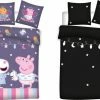 Aymax Peppa Pig (glow In The Dark) Dekbedovertrek 100 X 135 Cm 40 X 60 Cm 100% Katoen -Sophie Shop 550x393 3