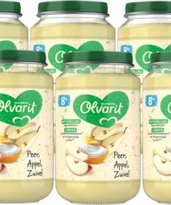 Olvarit Fruithapje 8+ Maanden Peer Appel Zuivel- 6 X 200g 23 Olvarit Fruithapje 8+ Maanden Peer Appel Zuivel- 6 X 200g -Sophie Shop 550x396 4