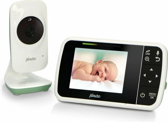 Alecto DVM135 - Babyfoon Met Camera - Temperatuurweergave - Wit 3 Alecto DVM135 - Babyfoon Met Camera - Temperatuurweergave - Wit