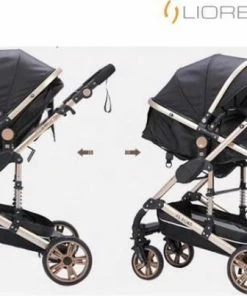 Merkloos Lioretti Luxe Baby Buggy 3 In 1 | Baby Wagen | Kinderwagen Met Stoel En Wieg | Inklapbaar | Hoge Kwaliteit | Combi | Zwart 30 Merkloos Lioretti Luxe Baby Buggy 3 In 1 | Baby Wagen | Kinderwagen Met Stoel En Wieg | Inklapbaar | Hoge Kwaliteit | Combi | Zwart -Sophie Shop 550x403 2