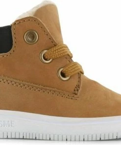 Baby | Babysneakers | Jongens | Brown | Leer | Shoesme | Maat 20 -Sophie Shop 550x406 1