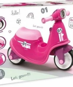 Smoby Loopfiguur Scooter Roze -Sophie Shop 550x408