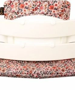 Ukje Stoelverkleiner - Kussenset - Geschikt Voor Stokke Tripp Trapp Kinderstoel - Geplastificeerd - Roze - Bloemen Print -Sophie Shop 550x409
