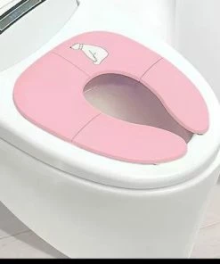 Hehuxiong Black Friday Kinder WC (roze) Bril Opvouwbaar Licht Ontwerp Hygiënisch Voor Onderweg WC Bril Voor Zindelijkheidstraining Makkelijk Mee Te Nemen Gratis Tasje Bijgeleverd -Sophie Shop 550x411 2
