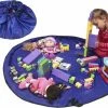 BG4U 2 In 1 Speelgoed Opberg Kleed | Speelgoed Organizer | Speelmat Voor Kinderen | Opbergzak Speelkleed | Diameter 1.5 Meter | Kleur Blauw -Sophie Shop 550x411 3