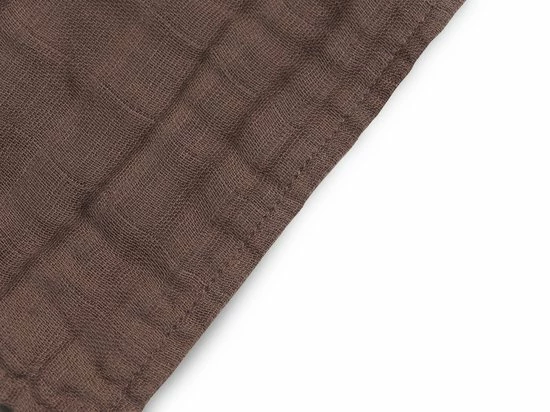 Jollein Slab Bandana - Wrinkled - Chestnut - 2 Stuks 4 Jollein Slab Bandana - Wrinkled - Chestnut - 2 Stuks - Afbeelding 2