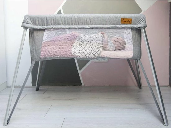 A3 Baby & Kids Soozly Inklapbare Reiswieg & Campingbed Grijs 12 A3 Baby & Kids Soozly Inklapbare Reiswieg & Campingbed Grijs - Afbeelding 10