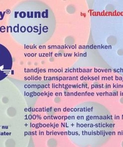 Voordelige Set 2x Tandendoosje - Firsty Round - Blauw/blauw - Jongens - Inclusief Logboekje Nederlands, Hoera-Sticker En Verzending -Sophie Shop 550x412 36