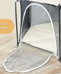 Deryan Draagbare Kinderbox - Cream - Vaste Matrasbodem - Reisbox - Campingbedje -Sophie Shop 550x412 82