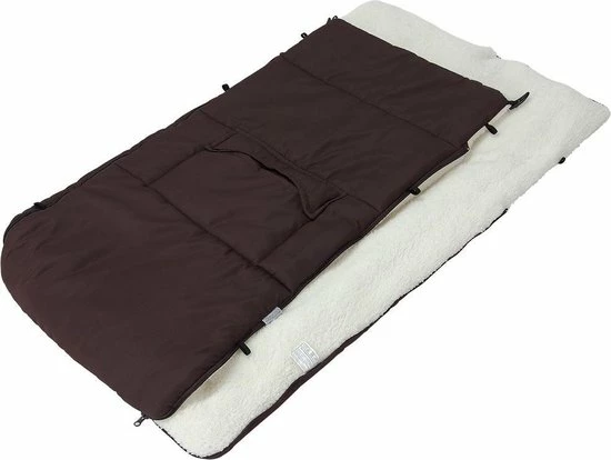 Monzana Kinderwagen Voetenzak MET Opbergtas - Teddy Bruin - 93 X 56 Cm 4 Monzana Kinderwagen Voetenzak MET Opbergtas - Teddy Bruin - 93 X 56 Cm - Afbeelding 2