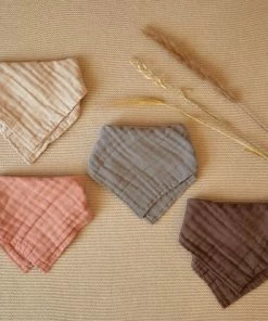 Jollein Slab Bandana - Wrinkled - Chestnut - 2 Stuks 28 Jollein Slab Bandana - Wrinkled - Chestnut - 2 Stuks -Sophie Shop 550x415