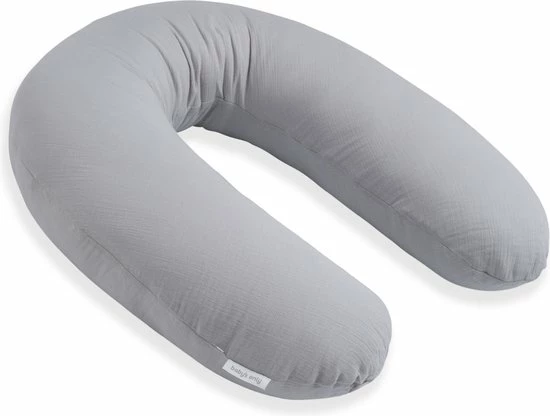 Baby's Only Voedingskussen - Zwangerschapskussen - Zijslaapkussen - Lichaamskussen Breeze - Grijs - 180 Cm 3 Baby's Only Voedingskussen - Zwangerschapskussen - Zijslaapkussen - Lichaamskussen Breeze - Grijs - 180 Cm