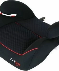 Carkids Auto Zitverhoger Zwart En Rood | Autostoel Groep 3 Met Isofix | Kinderen Vanaf 125 Cm | 22-36 Kg -Sophie Shop 550x417
