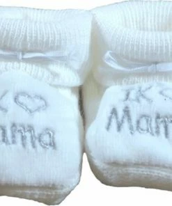 Petit Villain Slofjes I Love Mama