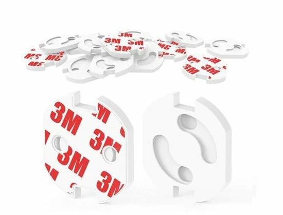 Merkloos Stopcontact Beveiliging - Beschermer - Zelfklevend - Kinderslot - Baby - 10 Stuks - Set - Wit 4 Merkloos Stopcontact Beveiliging - Beschermer - Zelfklevend - Kinderslot - Baby - 10 Stuks - Set - Wit - Afbeelding 2