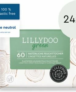 LILLYDOO Green Natuurlijke Billendoekjes - 1440 Billendoekjes (24x60)
