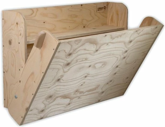 Wandcommode & Bureau - Medium- Greep Zwart Leer - Compact - Opklapbaar- Gecertificeerd - Babywoods 19 Wandcommode & Bureau - Medium- Greep Zwart Leer - Compact - Opklapbaar- Gecertificeerd - Babywoods - Afbeelding 17