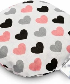 Sensillo Baby Kruik - Pittenzak - Een Warmwaterkruik Gevuld Met Kersenpitten - Hartjes