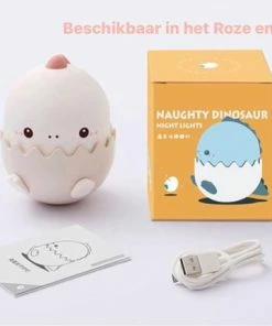 Without Lemons GROEN DinoEgg Nachtlamp | LED | USB - Oplaadbaar | 3 Licht Standen| Warm Of Wit Licht Switchknop| | Baby En Kinder Lamp |Kinderkamer | Babykamer | Kraam Cadeau | Verjaardagscadeau | Musthave |Duurzaam -Sophie Shop 550x432