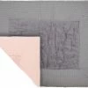 Koeka Boxkleed Wafel Amsterdam - Shadow Pink/grijs - 75x95cm
