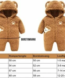 Budino Luxe Baby Pyjama Romper Onesie Dear Beer Dier - Bruin - 6 Mnd 15 Budino Luxe Baby Pyjama Romper Onesie Dear Beer Dier - Bruin - 6 Mnd -Sophie Shop 550x440