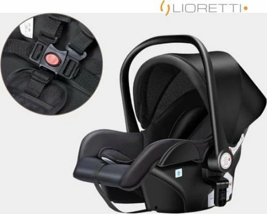 Merkloos Lioretti Luxe Baby Buggy 3 In 1 | Baby Wagen | Kinderwagen Met Stoel En Wieg | Inklapbaar | Hoge Kwaliteit | Combi | Zwart 19 Merkloos Lioretti Luxe Baby Buggy 3 In 1 | Baby Wagen | Kinderwagen Met Stoel En Wieg | Inklapbaar | Hoge Kwaliteit | Combi | Zwart - Afbeelding 17