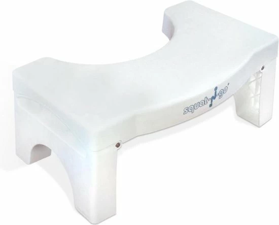 Squat-n-Go Squat-n Go Toiletkrukje Inklapbaar Grijs - Juiste Houding Op Toilet 5 Squat-n-Go Squat-n Go Toiletkrukje Inklapbaar Grijs - Juiste Houding Op Toilet - Afbeelding 3