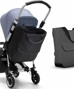 Bugaboo Bee Mammoth Luiertas - Gem Leerd Grijs -Sophie Shop 550x450 5