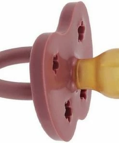 HEVEA | Duopack Spenen (2 Stuks) | Rond | 3-36 Maanden | Baby Blush & Rosewood -Sophie Shop 550x461 5