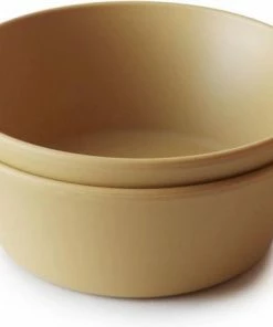 Siliconen Kommen - Mushie - Woodchuck - Set 2 -Sophie Shop 550x462 1