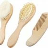 Merkloos Baby Borstel En Kam Newborn Set - 3 Stuks - Houten Set -Sophie Shop 550x472 2