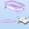 FOXSPORT Babybadje Opvouwbaar - 3 In 1 Opvouwbaar - Opbergmand - Inclusief Badkussen - Baby Badje - Peuterbadje 83 48 23,5 Cm - Purper -Sophie Shop 550x477 7