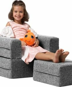 Xoft Living Kinderbank Snapsit Junior Single Antraciet